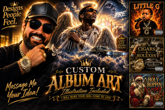 illustrate unique album art