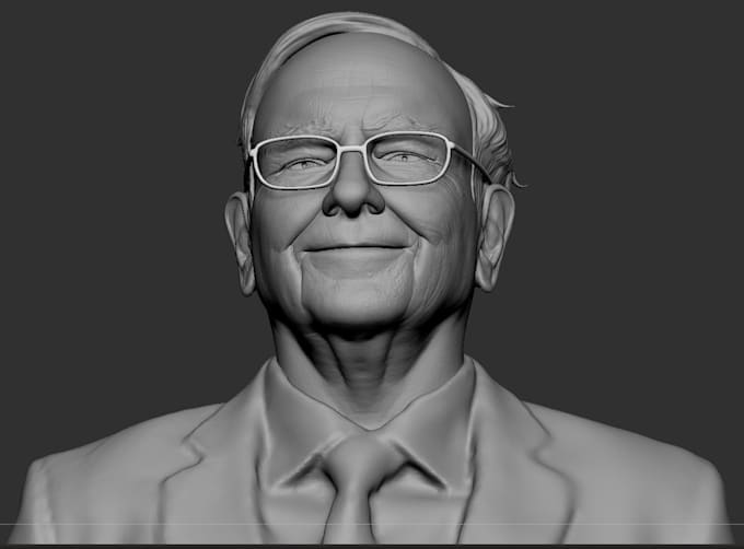 do 3d character model for printing, 3d sculpting, 3d stylized character, 3d bust