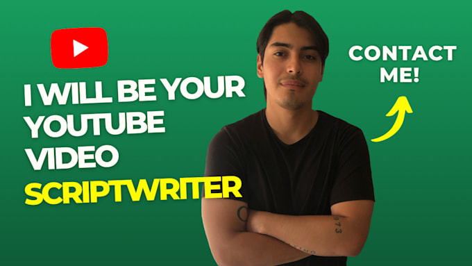 be your youtube scriptwriter in english and spanish