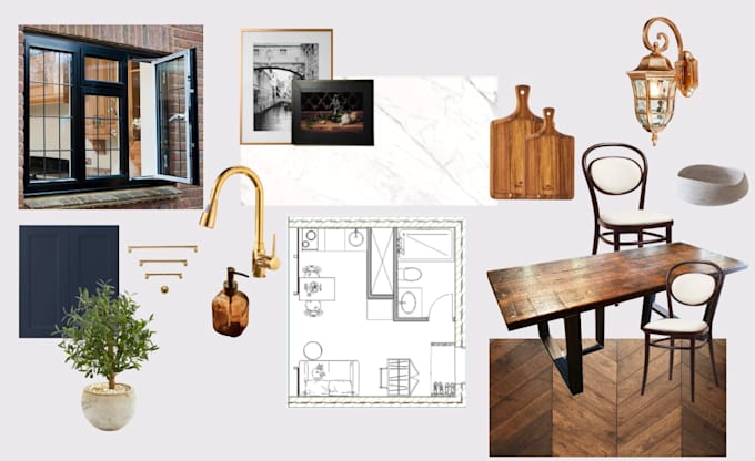 Create interior design with mood board and shopping list by Zoyi_yun ...