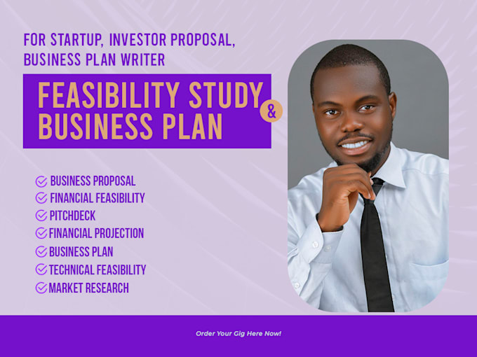 do investor ready market research, business plan, and feasibility study reports
