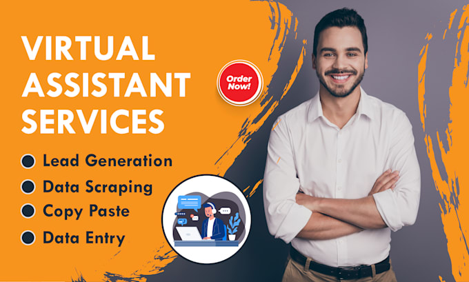 be your well versed data entry virtual assistant