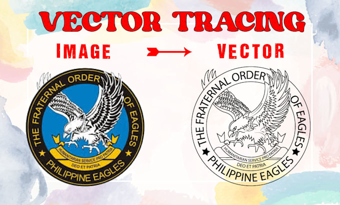 convert raster to vector within 5 hours