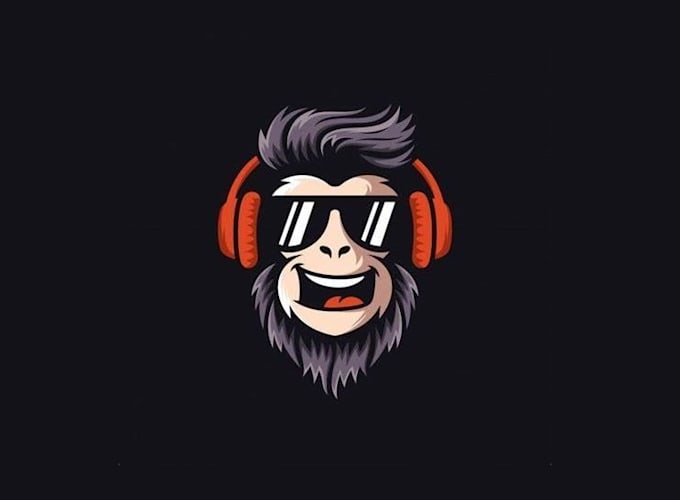 design high quality monkey logo in high definition