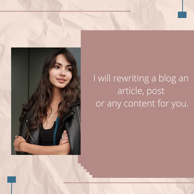 rewrite your article manually