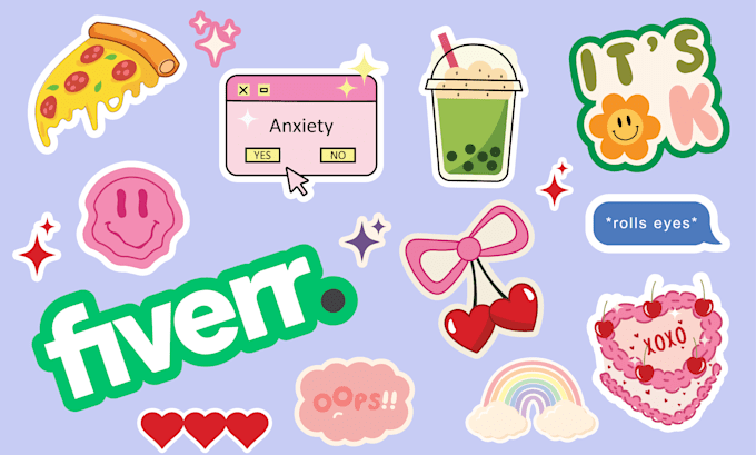 create custom graphic stickers designs you need