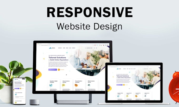 design html css bootstrap website
