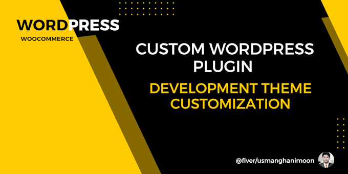 develop or fix custom wordpress plugins or woocommerce plugin