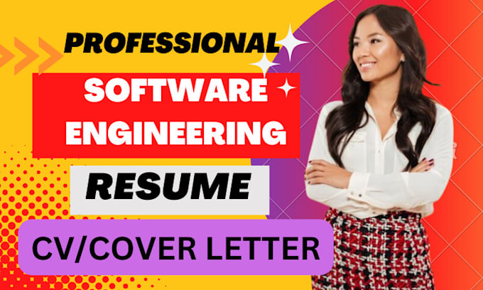 build software engineering resume, tech professional cv, coverletter linkedin