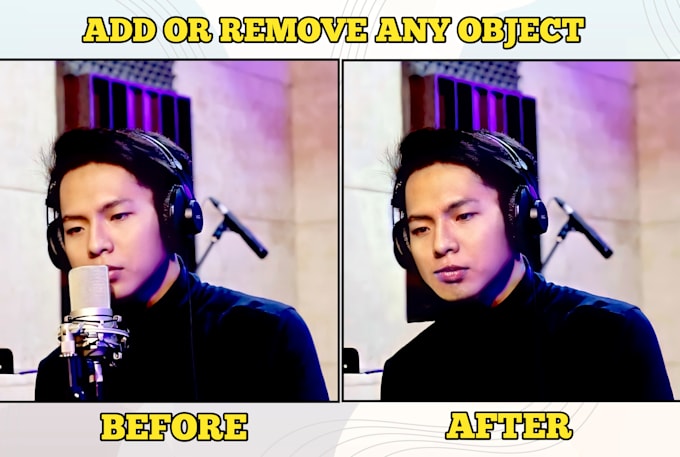 remove or add objects, people, text, logo from your photo