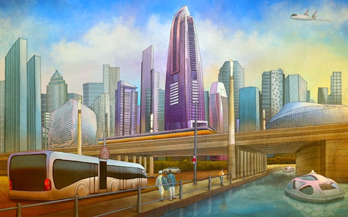 architecture de concepts de design urbain