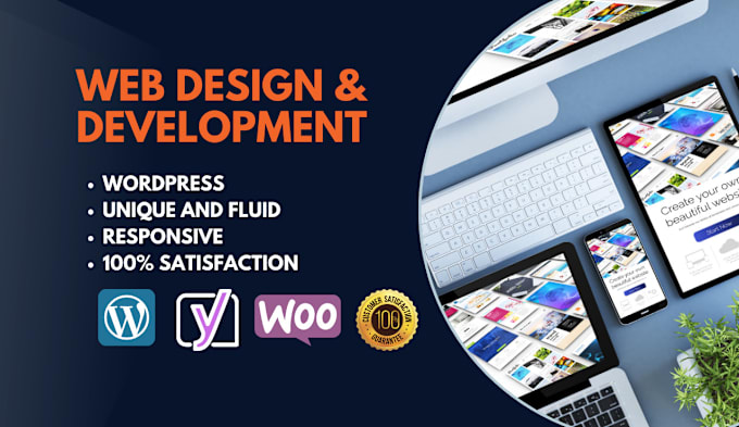 Design a unique and responsive wordpress website by Greebiz_tech | Fiverr