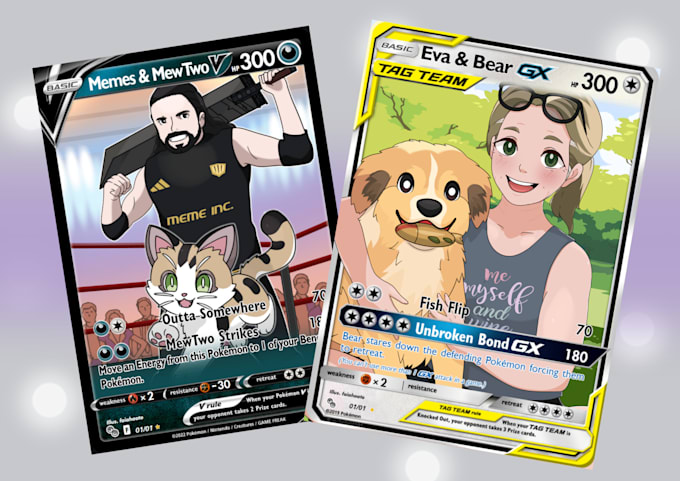 Dibuja pokmon tcg con tu idea personalizada
