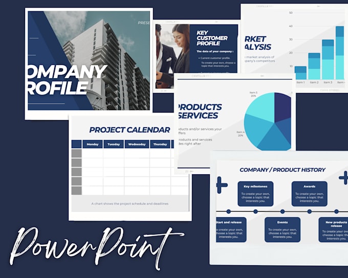 design powerpoint business presentations, slide deck
