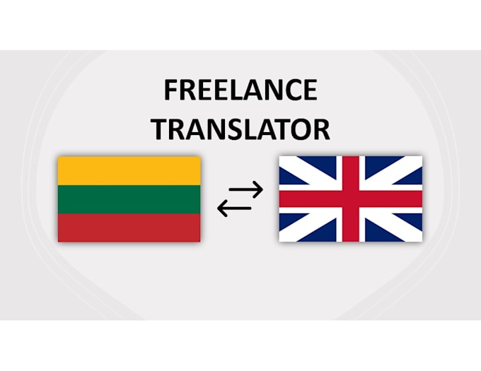 Translate text from lithuanian to english and vice versa by Ugnmaiulyt ...