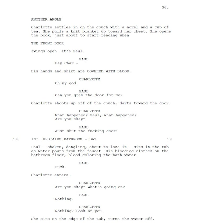 proofread your screenplay for grammar and punctuation