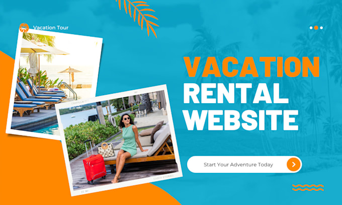 design vacation rental website, lodgify website, airbnb, short term rental