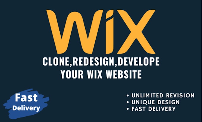 clone,copy,redesign,develop your wix website design with fully responsive