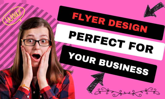 create attractive and creative flyer design