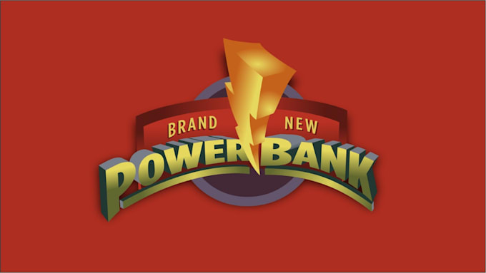 design power ranger super hero logo