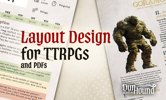 design your custom dnd pdf book, adventure, magic item or campaign