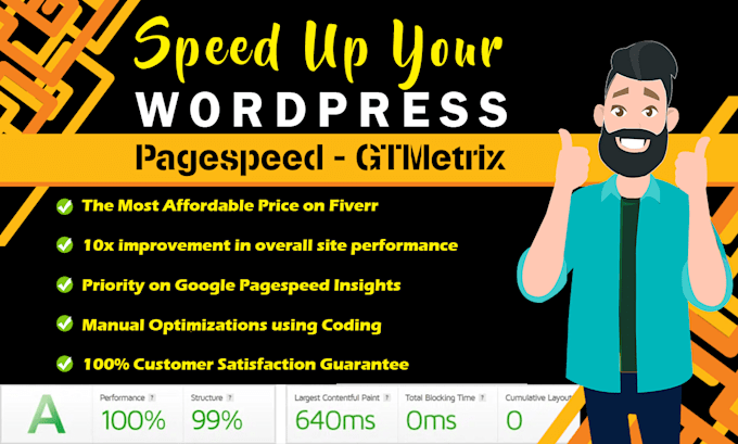 increase google pagespeed, gtmetrix and pingdom scores