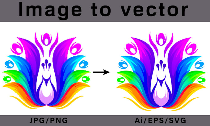 Do Vector Tracing And Vectorize In Adobe Illustrator By Bestdrawing