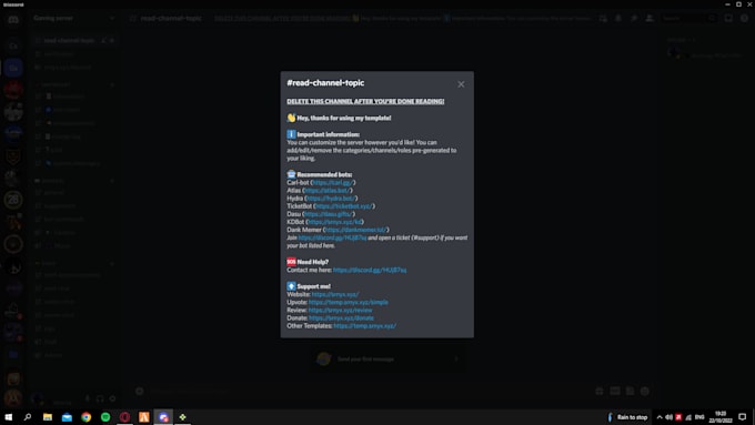 Be a discord moderator and making your discord server by Sxvagedrills