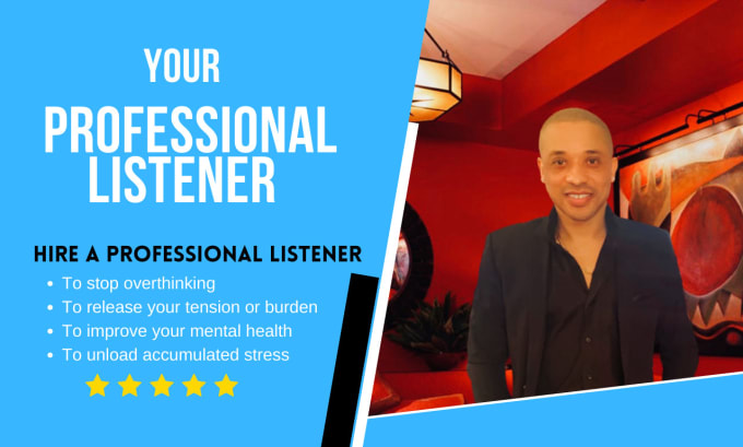 Be your professional listener and life adviser by Romvlogs Fiverr