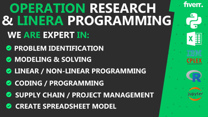 Do operations research linear programming optimizations by Data_sci ...