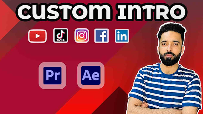 create an engaging custom youtube intro video