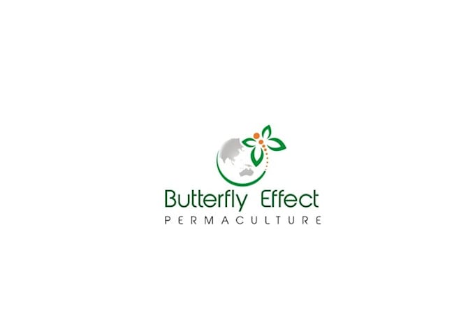 do awesome attractive better butterfly effect permaculture logo