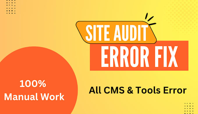 fix semrush ahref moz search console site audit errors for higher ranking