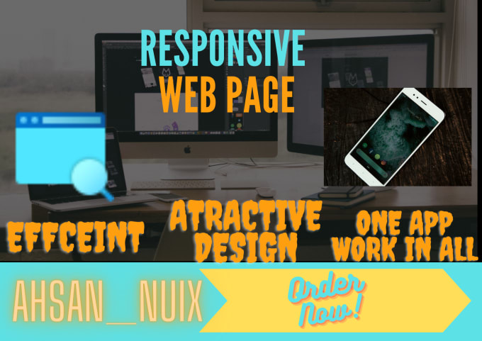 Create responsive website using html ,css and java script by Ahsan_nuix ...