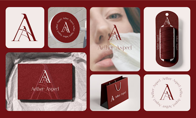 create a logo, guideline, brand book