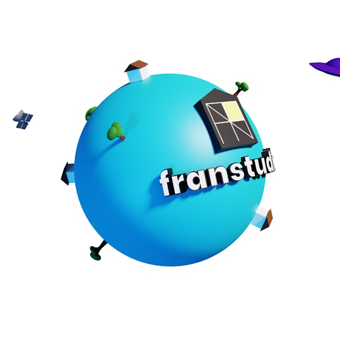 create loop animation with blender