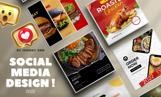 design professionnel instagram and facebook content creator