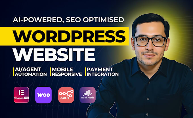build ai powered wordpress website with elementor pro and n8n