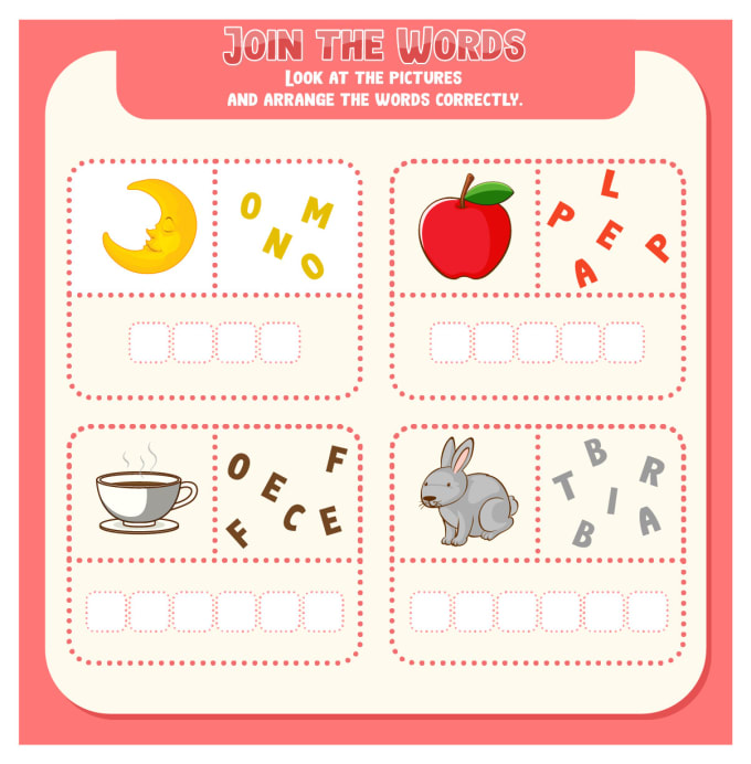 Create custom worksheets for kindergarten and flashcards kids by Create custom worksheets for kindergarten and flashcards kids by