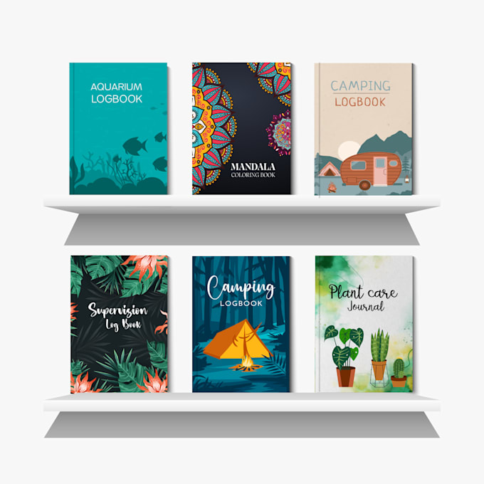 design notebook, journal, planner, notebook for your kdp business
