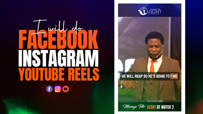 do church instagram and facebook reel and youtube shots