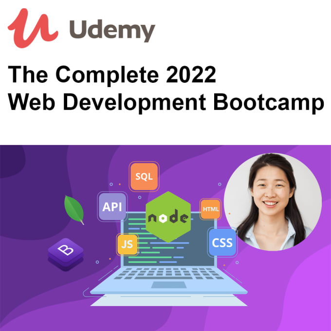 Give you the complete web development bootcamp updated 2022 by Novanovato Fiverr