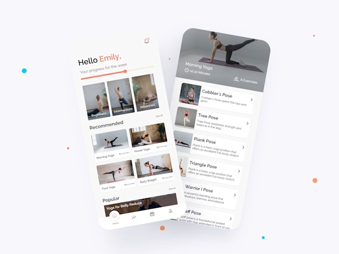 Design stunning ui ux for mobile applications by Thawshi | Fiverr