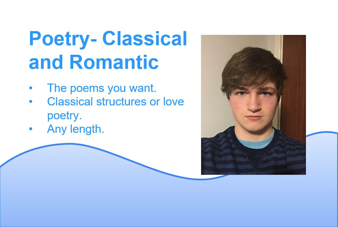 write classical or romance poetry