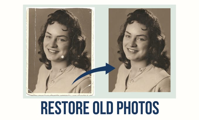 Restore and repair old or damaged photos by Addisonbrowne | Fiverr