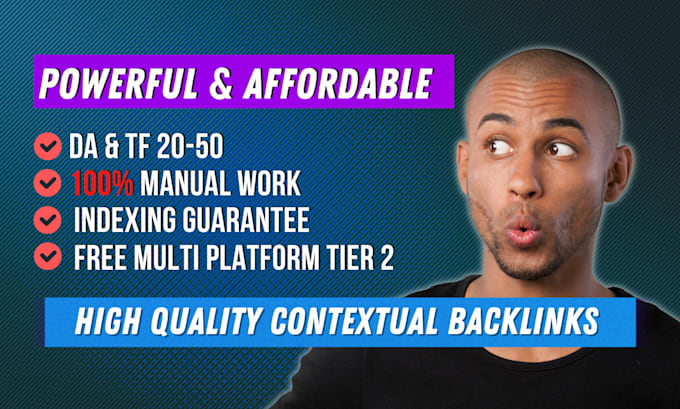 build manual and contextual high authority and tf
