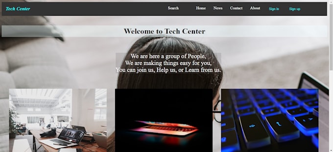Responsive website design using html, css, javascript by Shehzadi_ | Fiverr