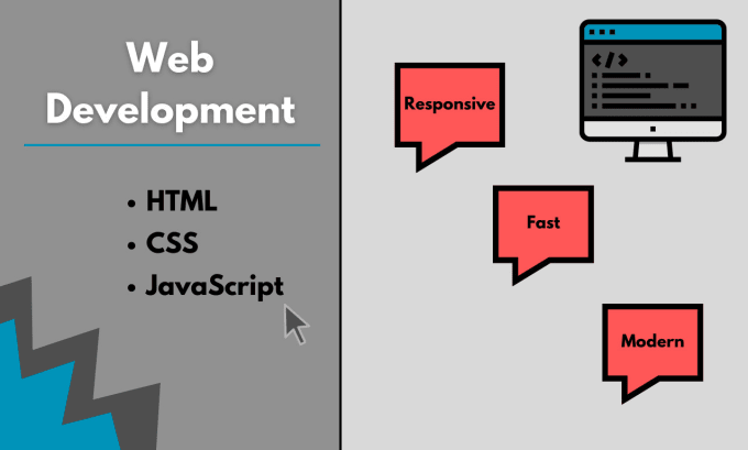 Create a website with html, css, js, react by Spearsandeagles | Fiverr