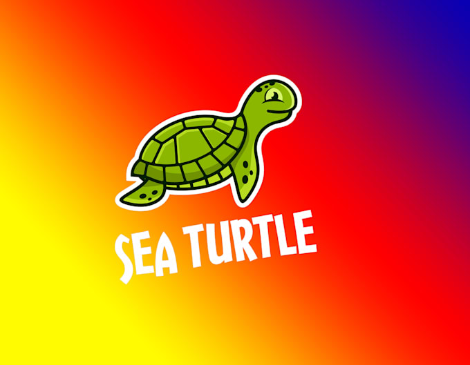 create awesome tortoise mascot  logo for you in one day