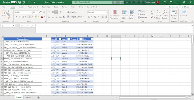 ms excel data cleaning and document formatting in 1 day